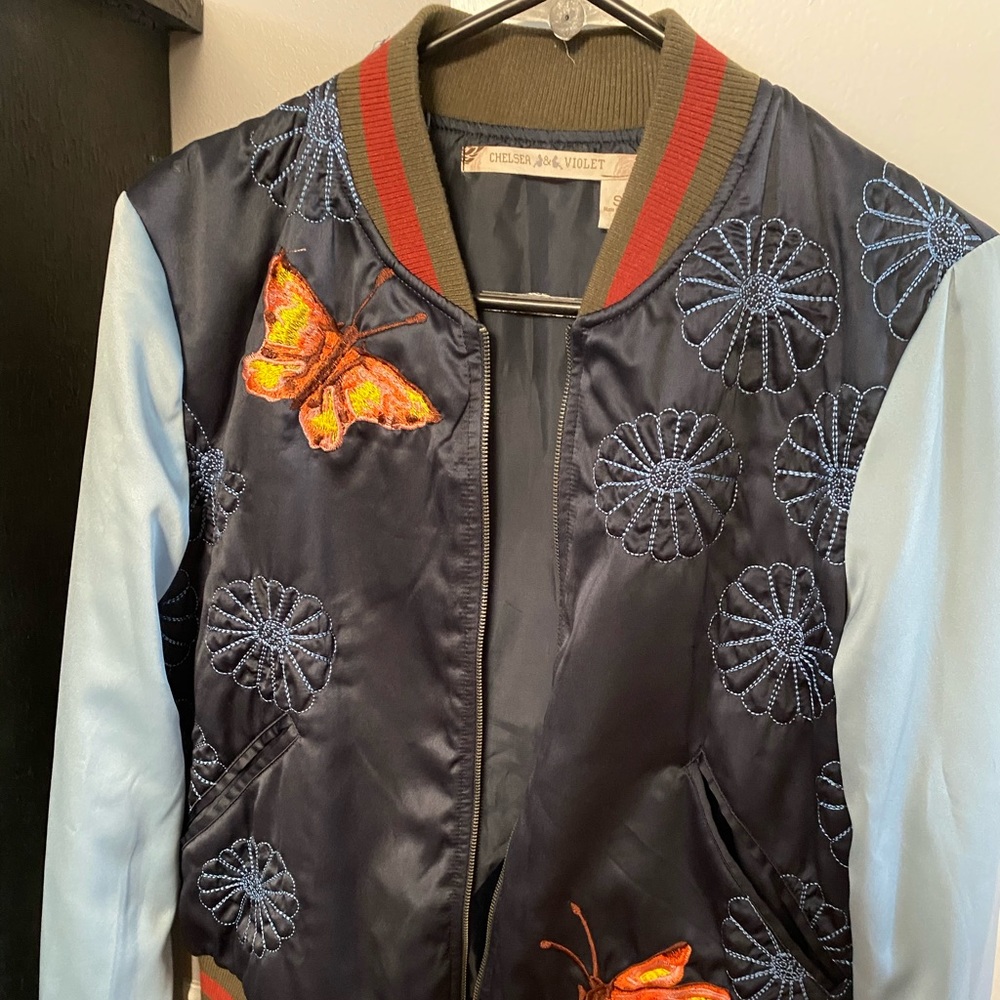 Chelsea and Violet Bomber Jacket